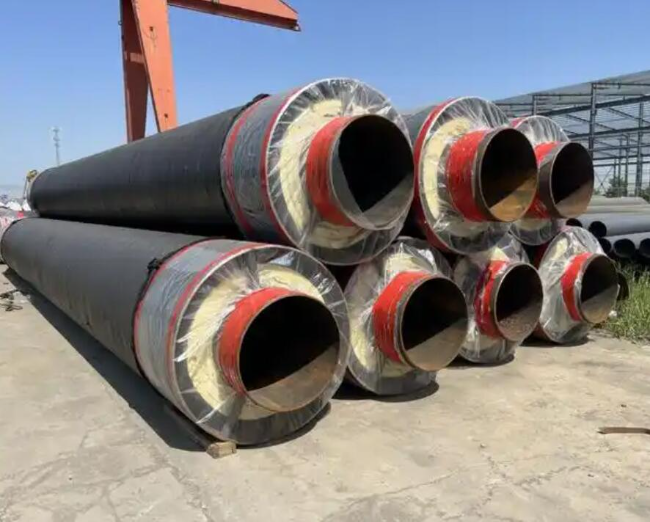 白沙钢套钢保温管
