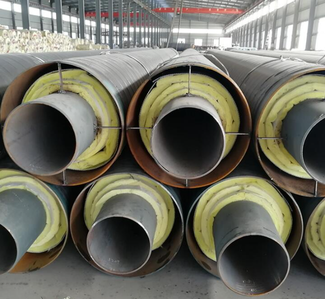 白沙钢套钢保温管